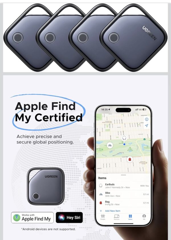 Localizador GPS UGREEN (Compatible Apple)