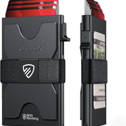 Billetera Porta Tarjetas con bloqueo RFID