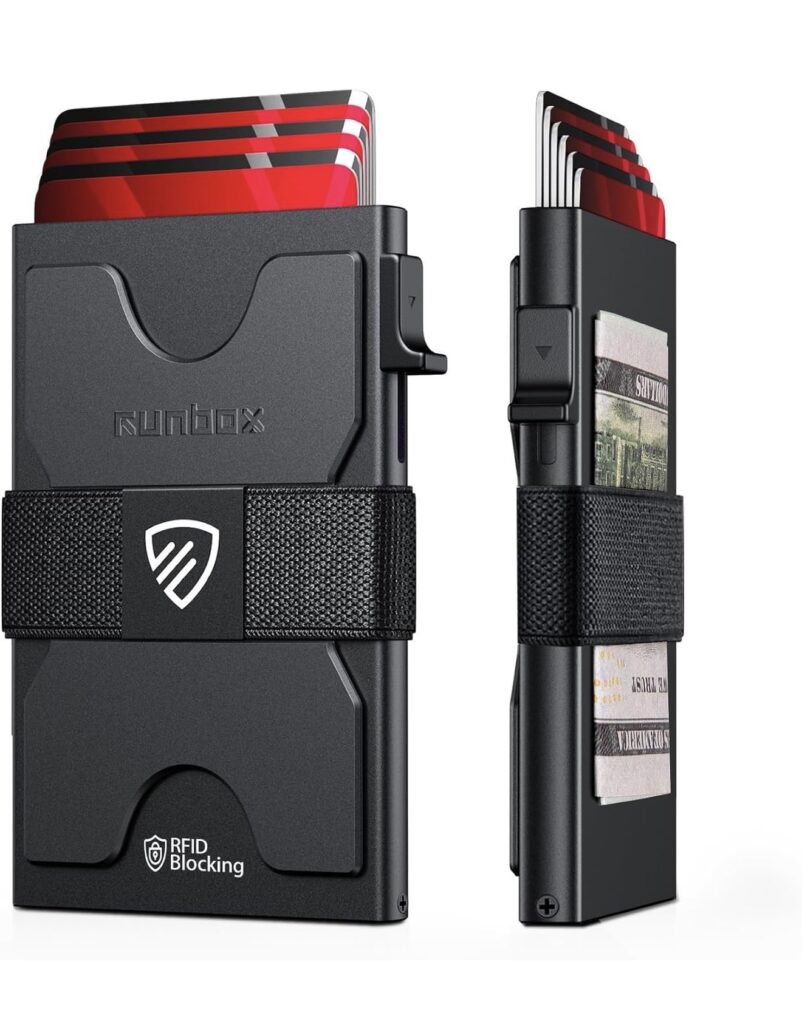 Billetera Porta Tarjetas con bloqueo RFID