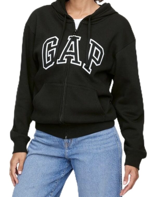 Buzo GAP Cremallera (M) Negro