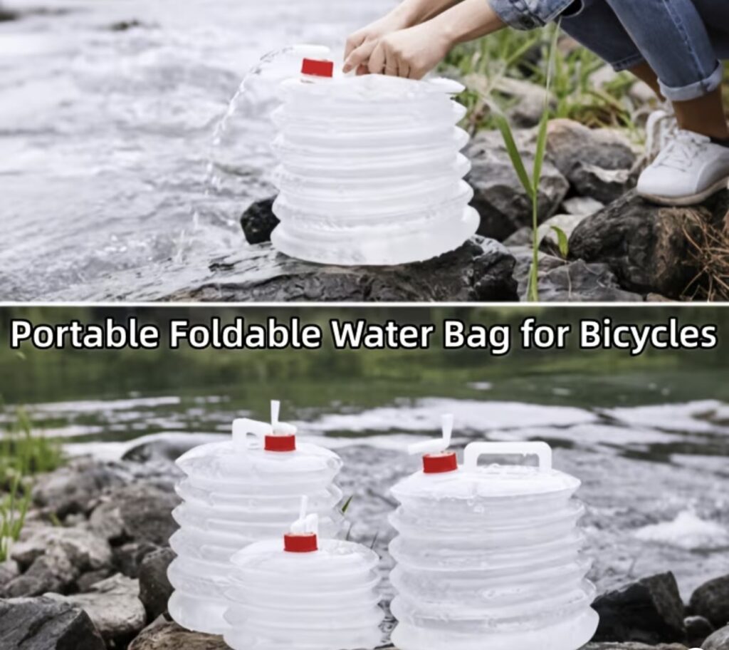 Contenedor de agua plegable 5L