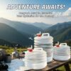 Contenedor de agua plegable 5L