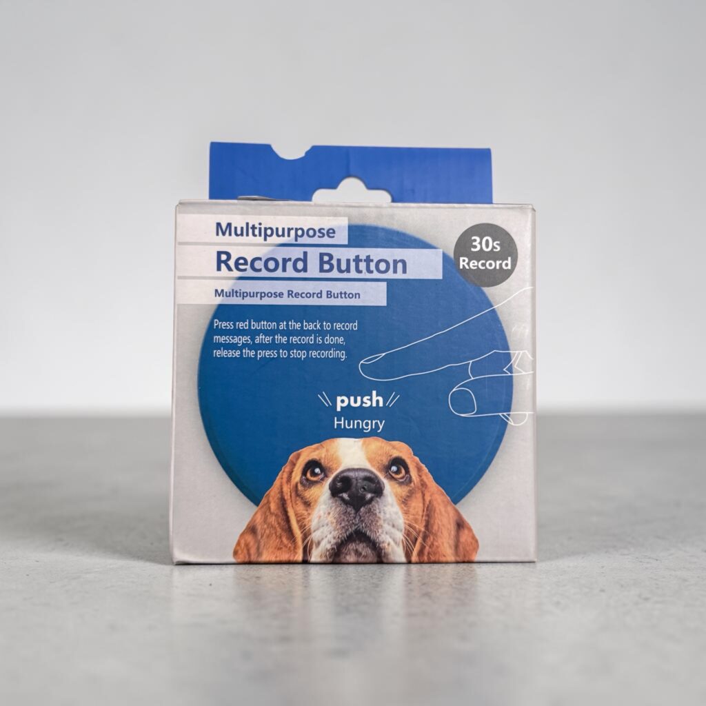 Boton Grabable (comunicación mascotas)
