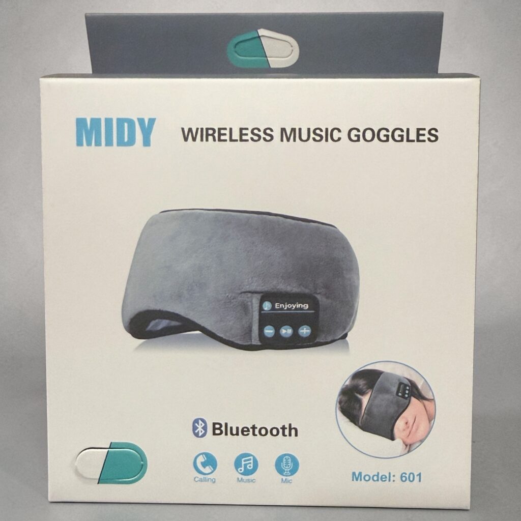 Mascara para dormir Bluetooth