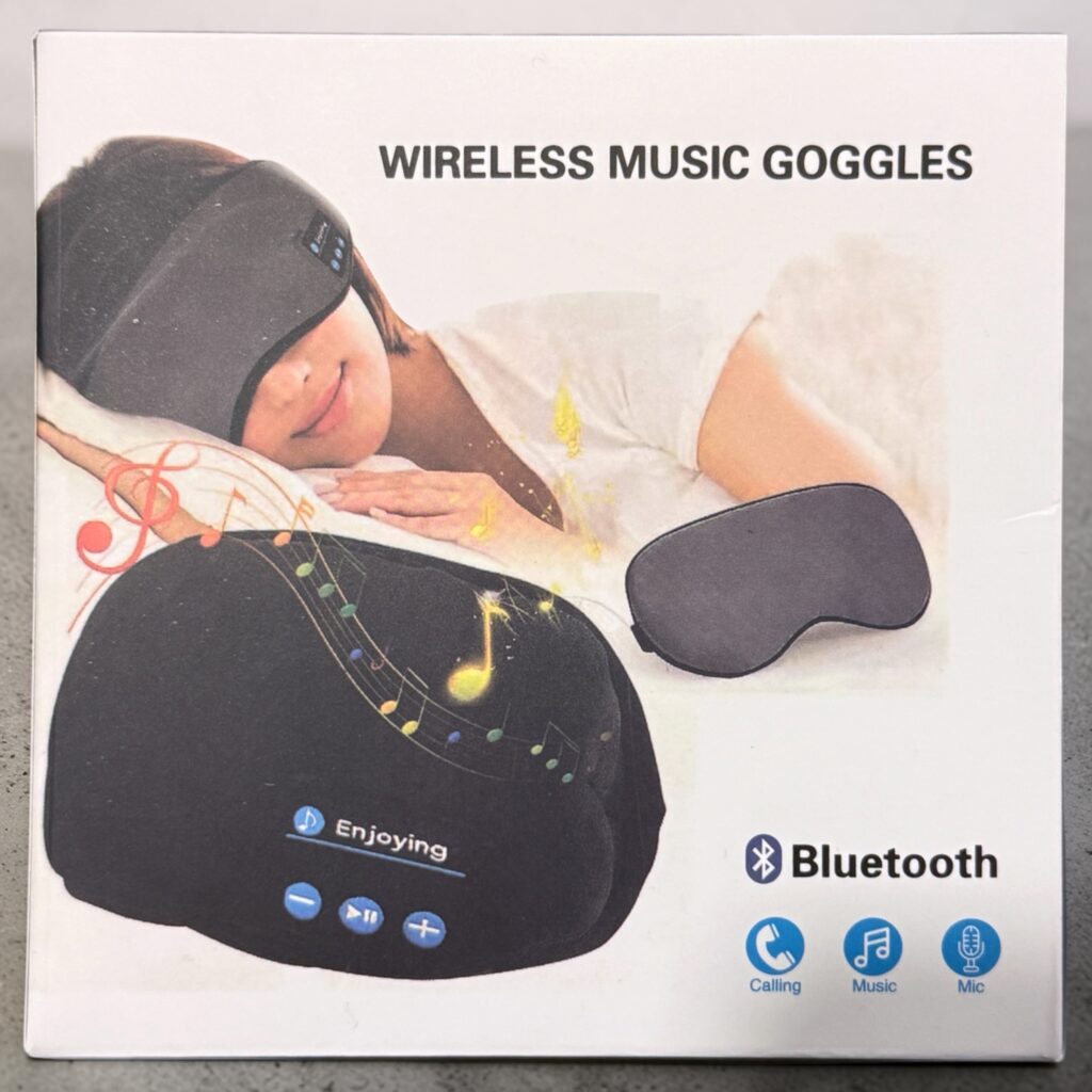 Mascara para dormir Bluetooth